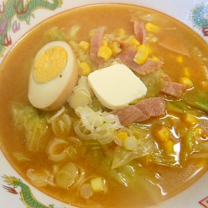 味噌バターラーメン